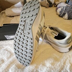 Adidas White and Gray Sneakers